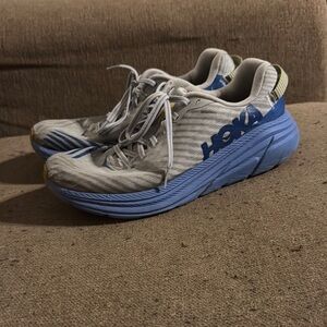 Hoka One One Rincon gray/blue/yellow